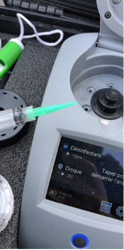 Analyseur connecté pour piscine